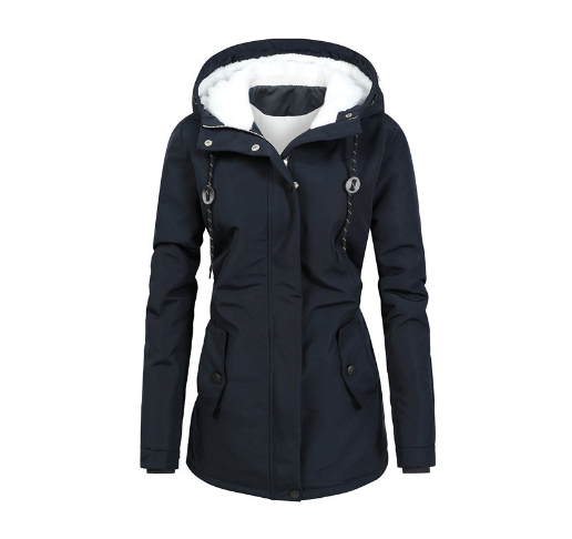 Warm Waterproof Parka Coat for Ladies
