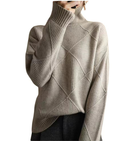 Soft Warm Women's Cable Knit Winter Sweater