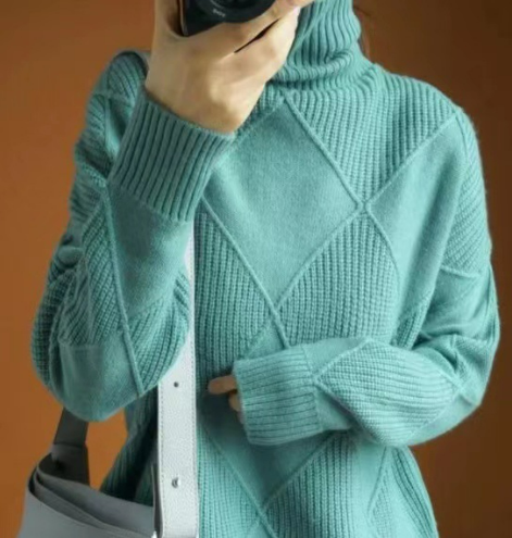 Soft Warm Women's Cable Knit Winter Sweater
