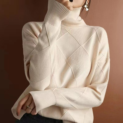 Soft Warm Women's Cable Knit Winter Sweater