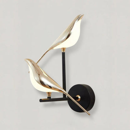 Golden Bird Pendant - BritishElegance