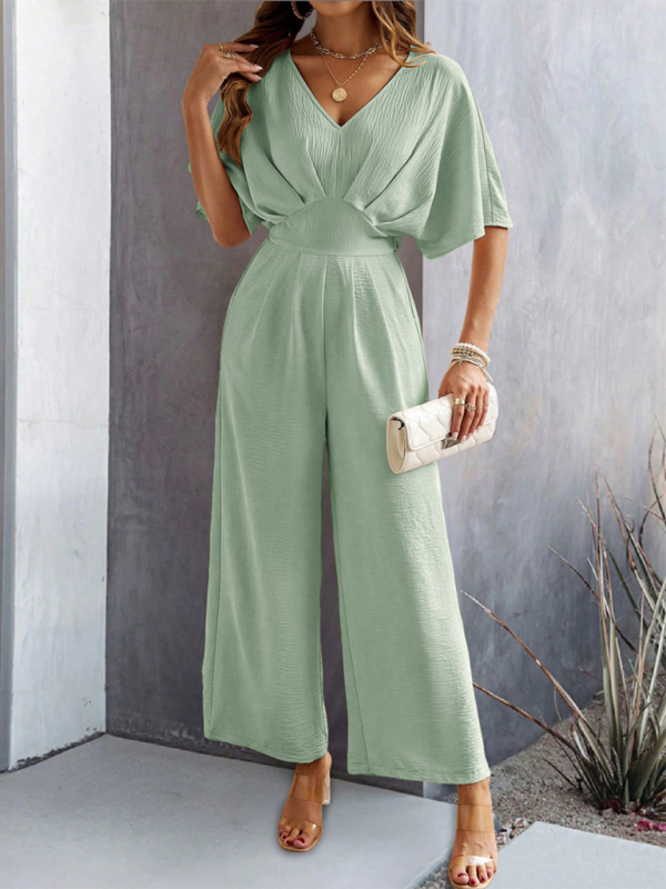 Comfy Summer Wide Leg Jumpsuit for Women