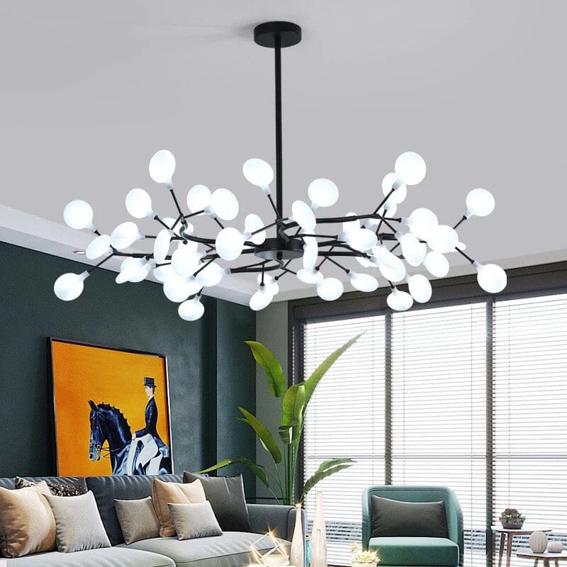Luxury Gold Leaf Pendant Light