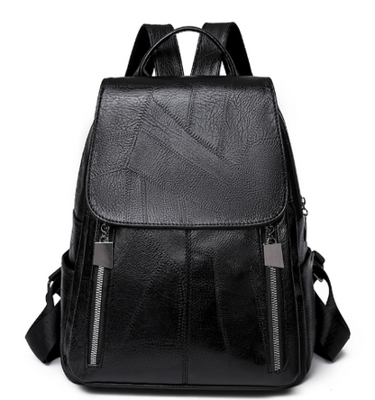 Stylish leather ladies backpack | Theft-proof bag | Roswitha