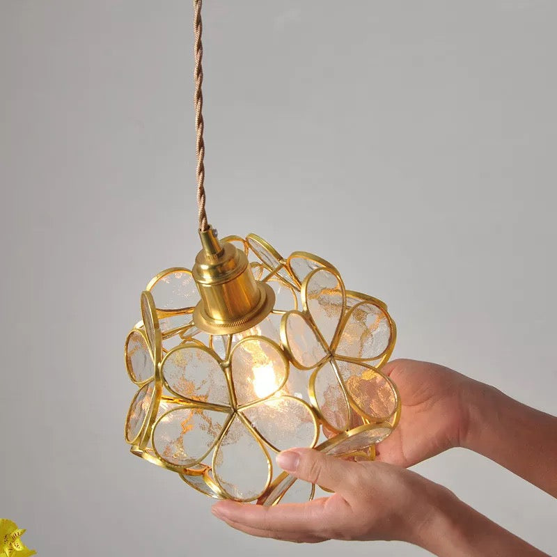 Beautiful Hanging Glass Necklace