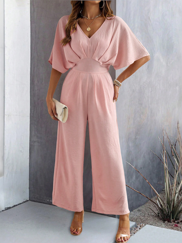 Comfy Summer Wide Leg Jumpsuit for Women