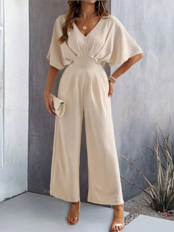Comfy Summer Wide Leg Jumpsuit for Women