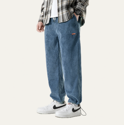 Men’s Corduroy Casual Jogger Pants