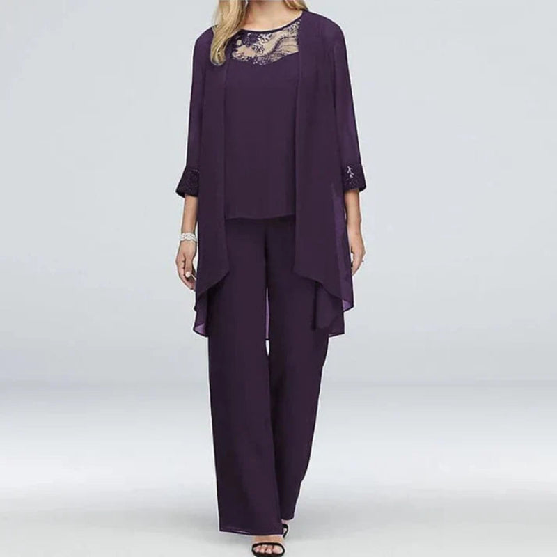 Loravine – Women’s Three-Piece Formal Co-ords Set