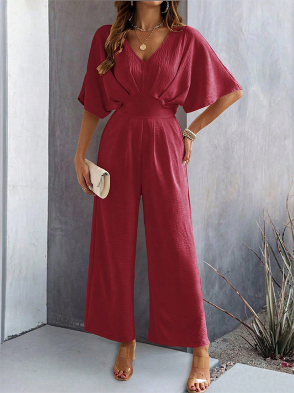 Comfy Summer Wide Leg Jumpsuit for Women