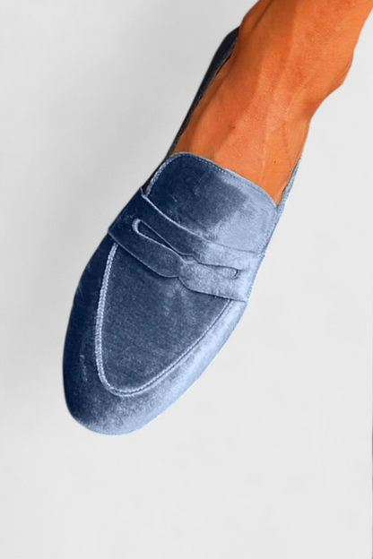 Marley Shoes - Winter Navy Loafers