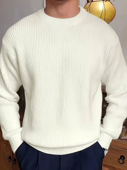 Miles – Relaxed Fit Knitted Jumper for Men