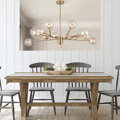 Luxury Orb Crystal Chandelier