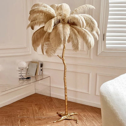 Elegant Plume Style Floor Lighting