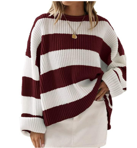 Soft Women's Winter Crew Neck Sweater