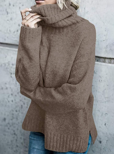 Soft Women's Cashmere Winter Turtleneck Sweater