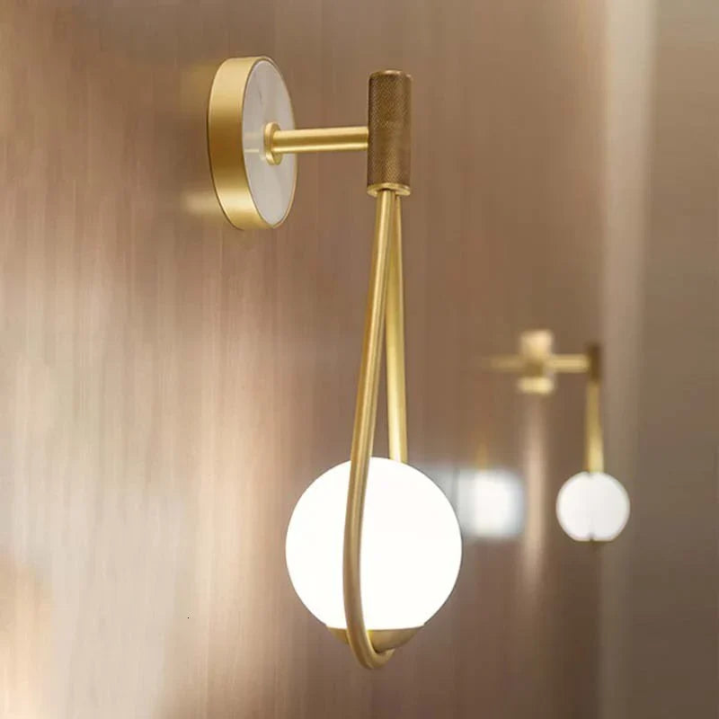 Mini Glass Table Lamp