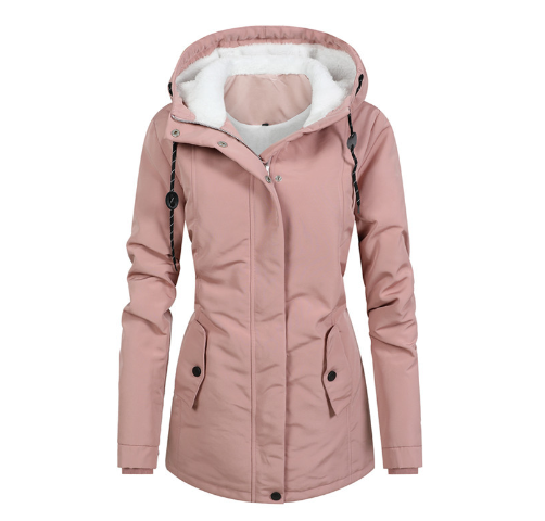 Warm Waterproof Parka Coat for Ladies