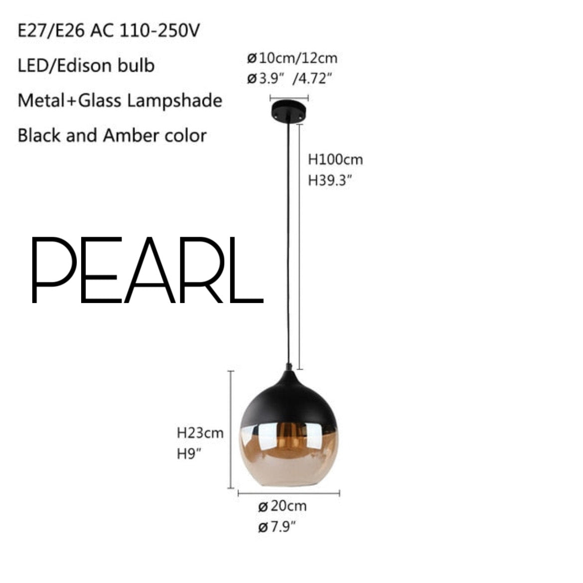 Retro Style Hanging Light Fixtures