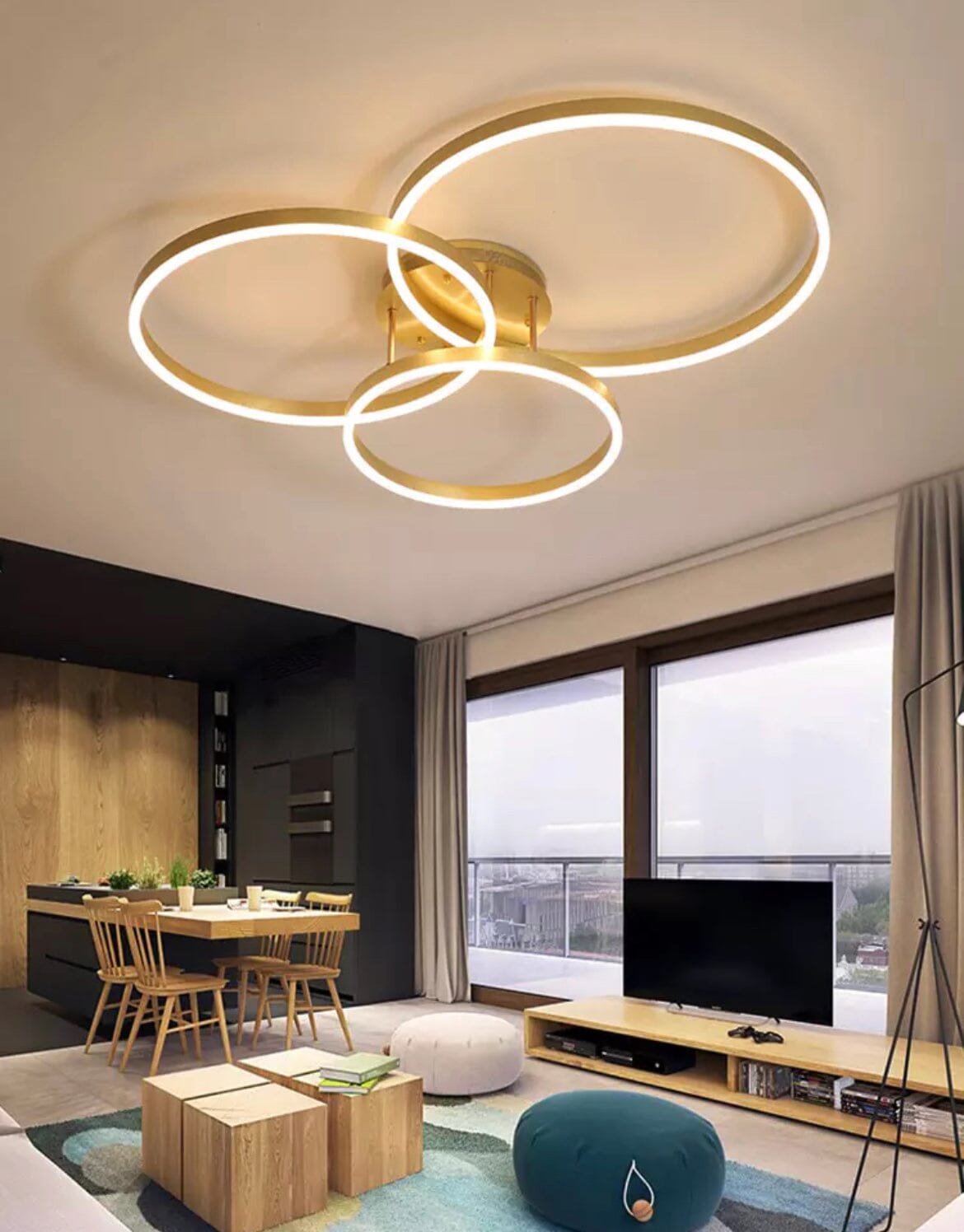 Luxury Circle Pendant Light