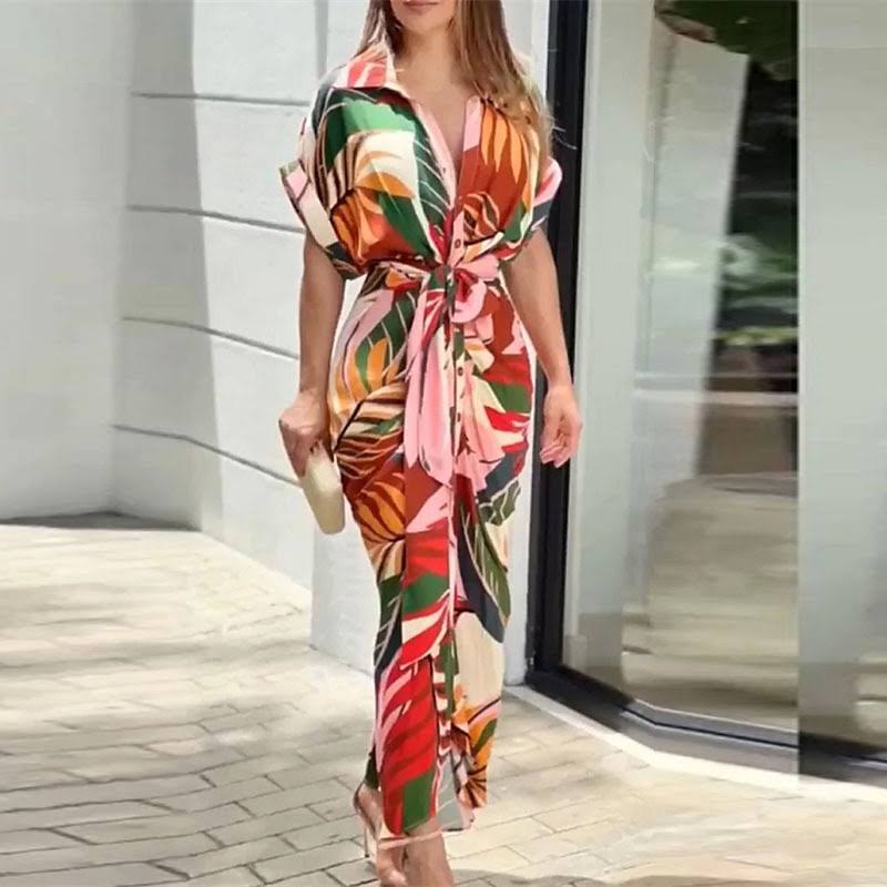 Chic Lightweight Drape Dress for Women