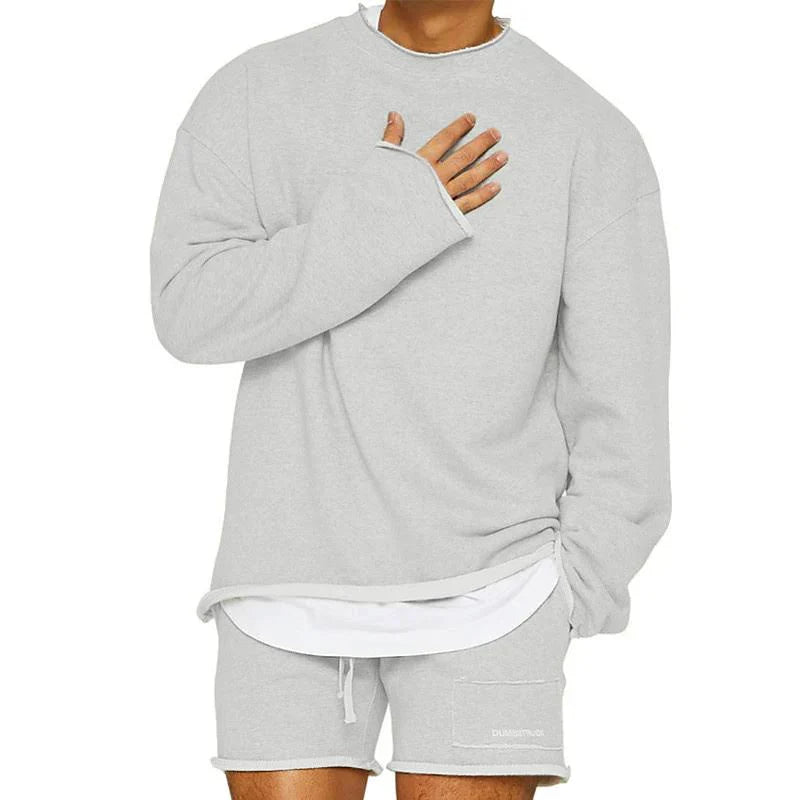 Cozy Men's Winter Crew Neck Sweater