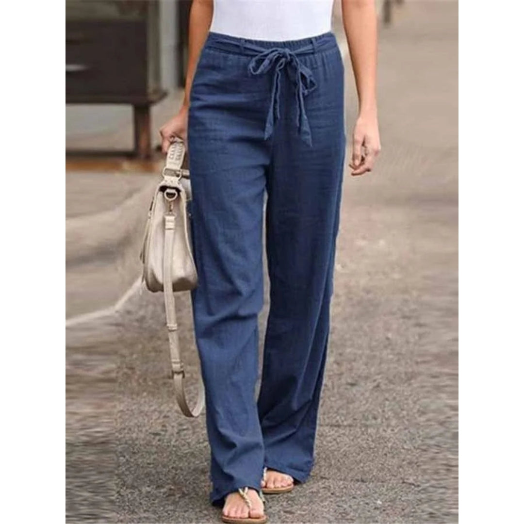 Comfy Wide Leg Palazzo Pants - BritishElegance