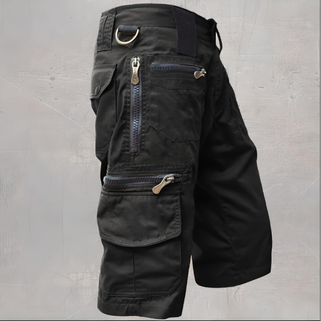 Relaxed Fit Men's Utility Shorts