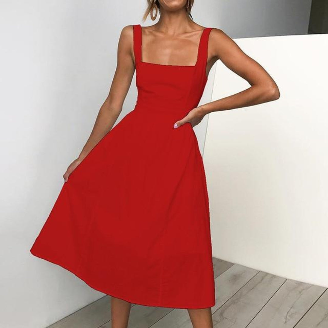 Elegant Strapless Sundress for Women