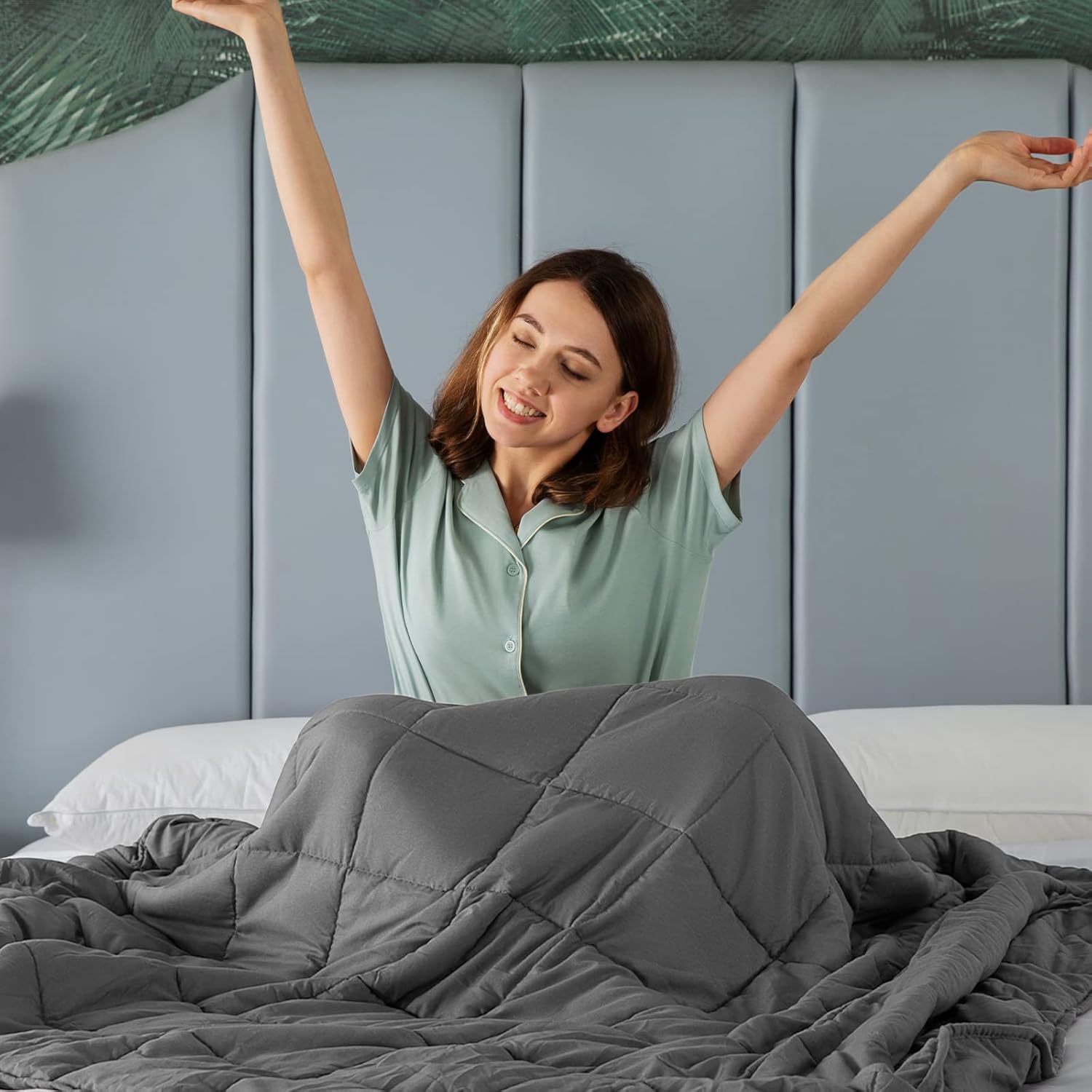 Soothing Comfort Weighted Throw Blanket - BritishElegance