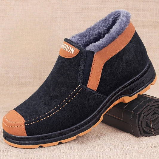 Winter Plush Lined Ankle Boots