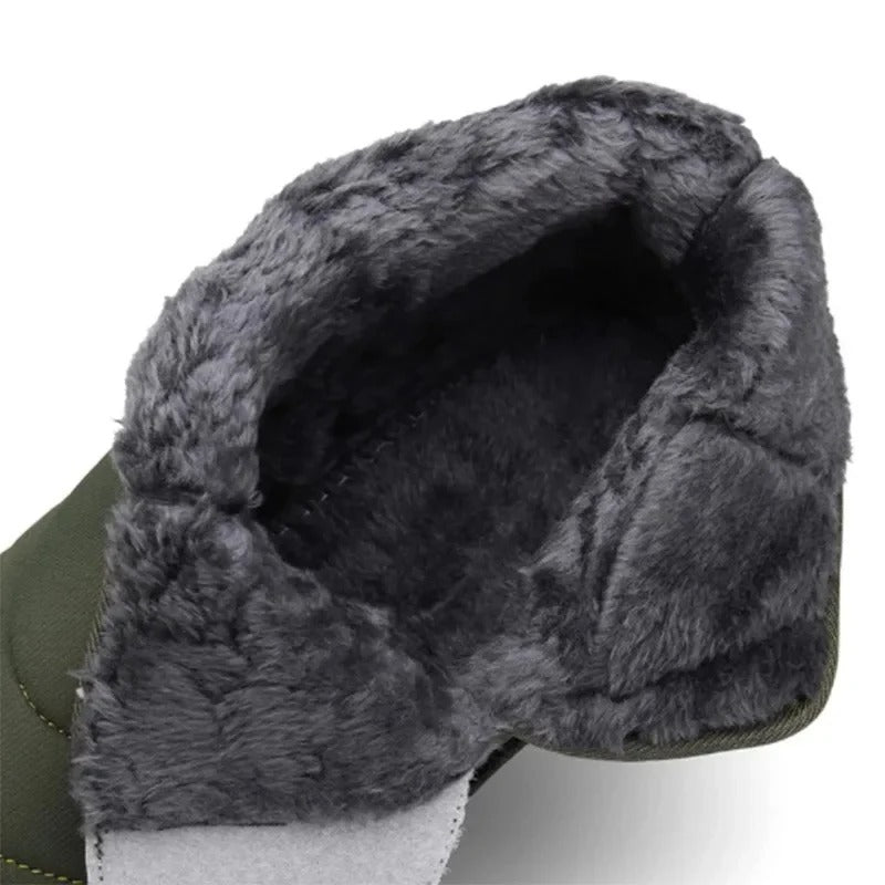 Plush Lined Winter Ankle Boots