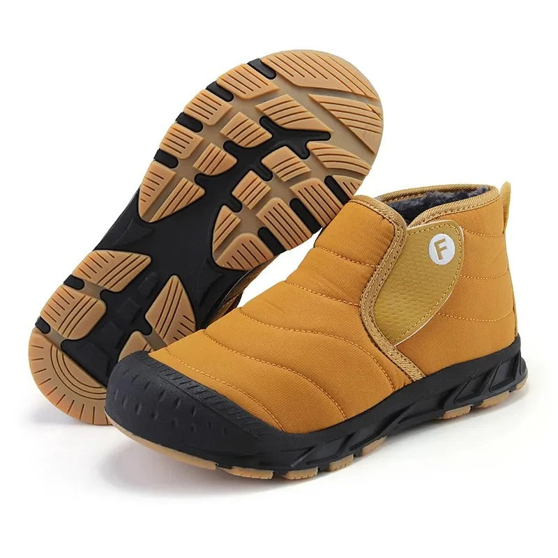 Plush Lined Winter Ankle Boots