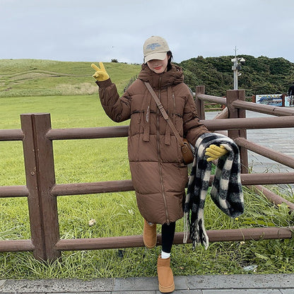 Maureen | Puffer Winter Jacket - Long Hooded Outerwear for Women