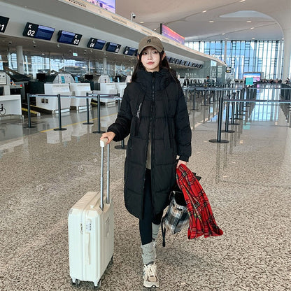 Maureen | Puffer Winter Jacket - Long Hooded Outerwear for Women