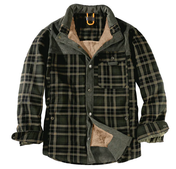 Logan – Quarter-Zip Pullover with High Collar for Men