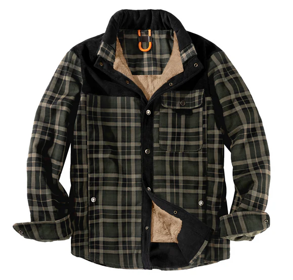 Logan – Quarter-Zip Pullover with High Collar for Men