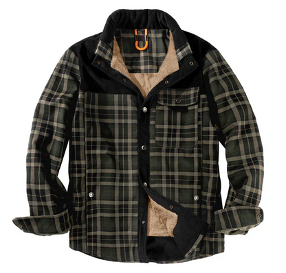 Logan – Quarter-Zip Pullover with High Collar for Men
