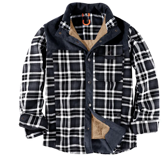 Logan – Quarter-Zip Pullover with High Collar for Men