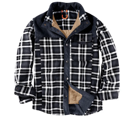 Logan – Quarter-Zip Pullover with High Collar for Men
