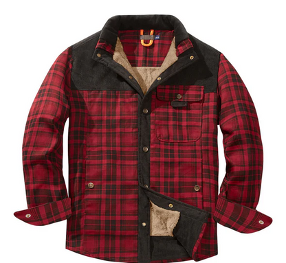 Logan – Quarter-Zip Pullover with High Collar for Men