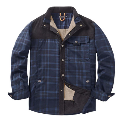 Logan – Quarter-Zip Pullover with High Collar for Men