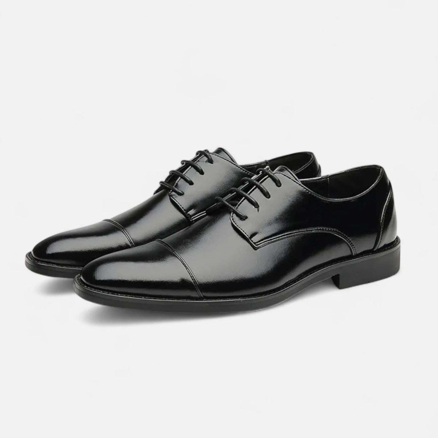 Classic PU Leather Oxford Office Shoes Men