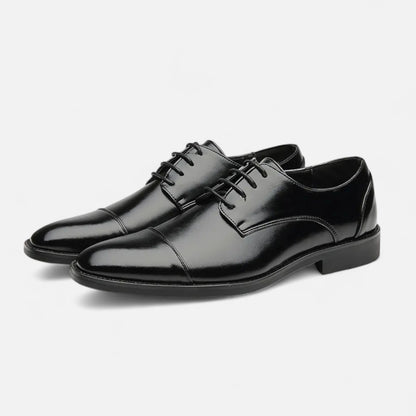 Classic PU Leather Oxford Office Shoes Men