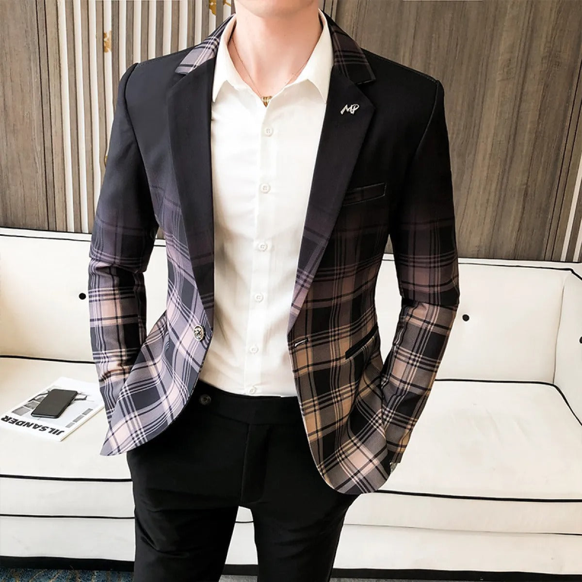Stylish Men's Slim Fit Blazer for Everyday Wear