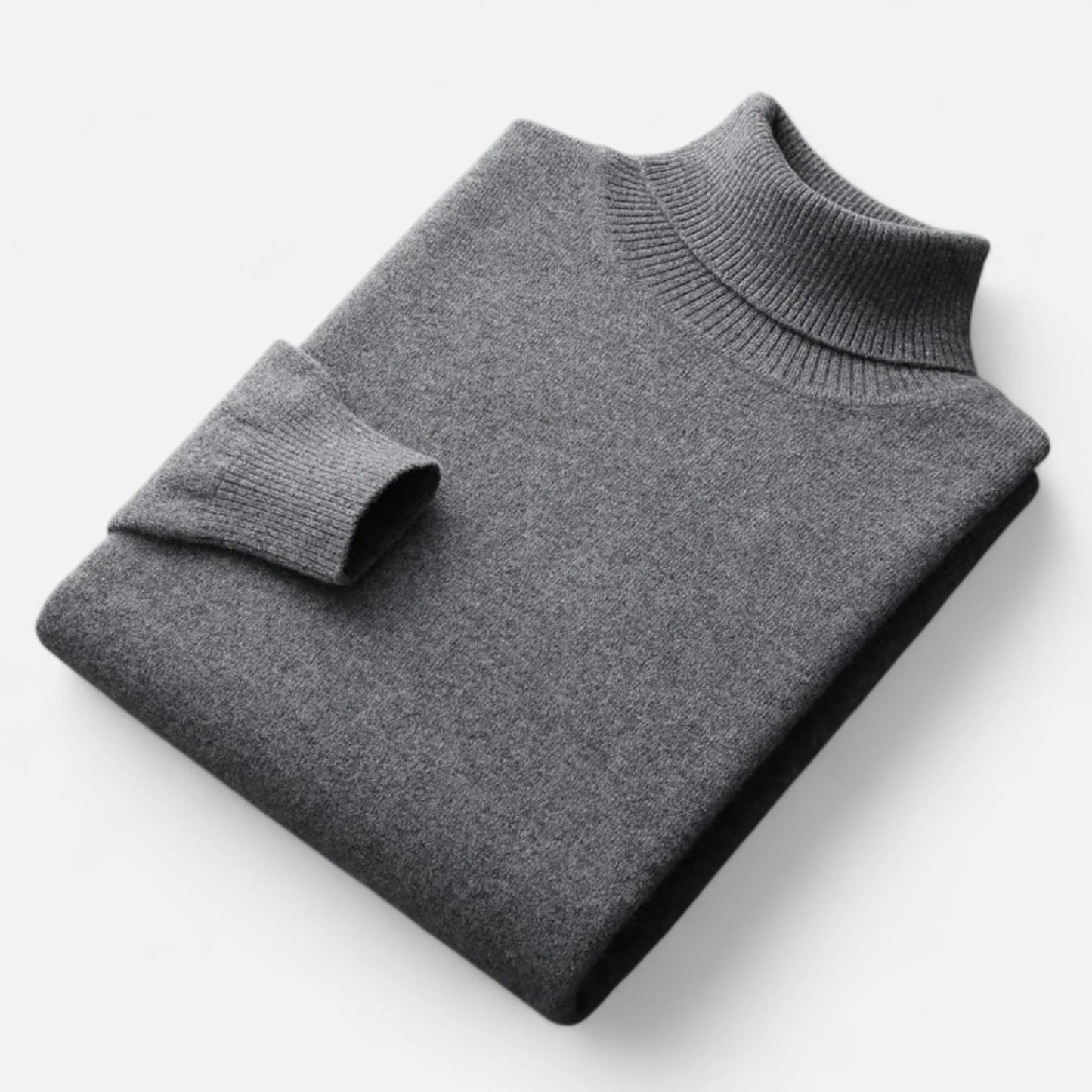 Slim Fit Turtleneck Sweater Men