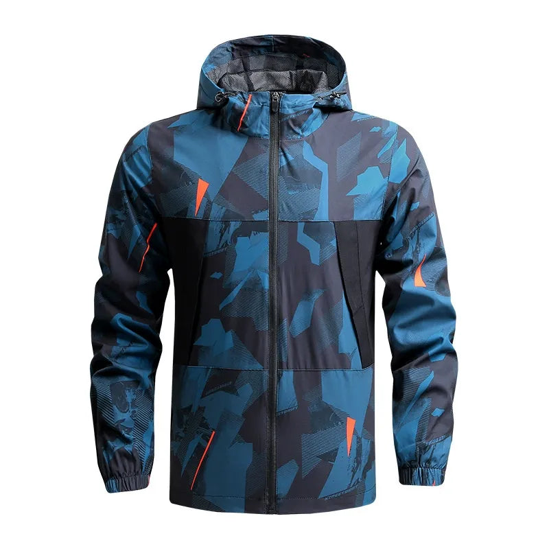Cevori Regular Fit Hooded Activewear Jacket