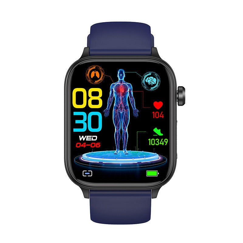 Zelara Calculation Ein-Klick-SOS call GPS positioning blood sugar texts and notification receive health smartwatch