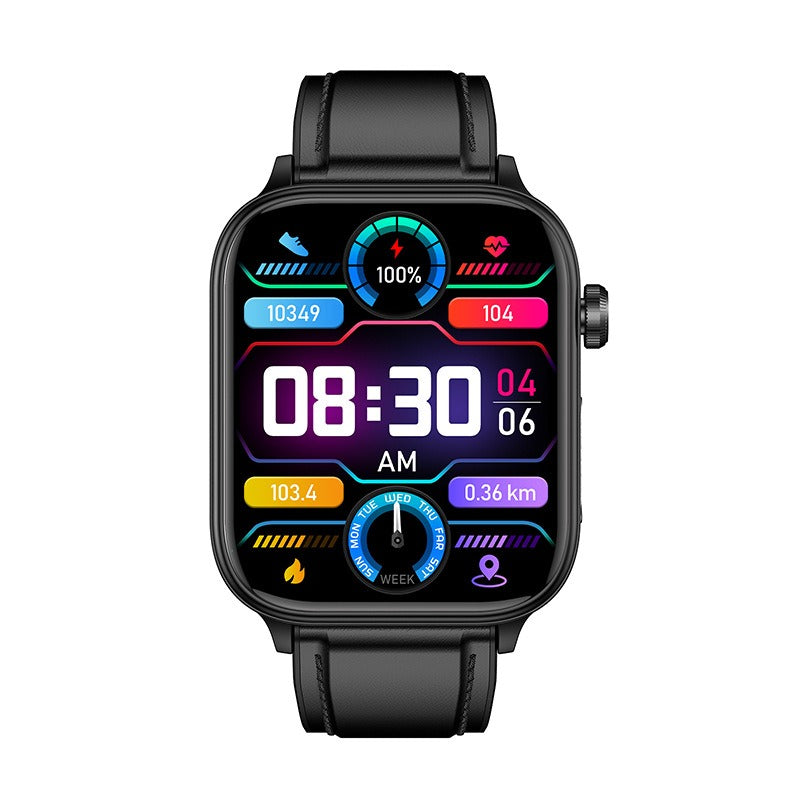 Zelara Calculation Ein-Klick-SOS call GPS positioning blood sugar texts and notification receive health smartwatch