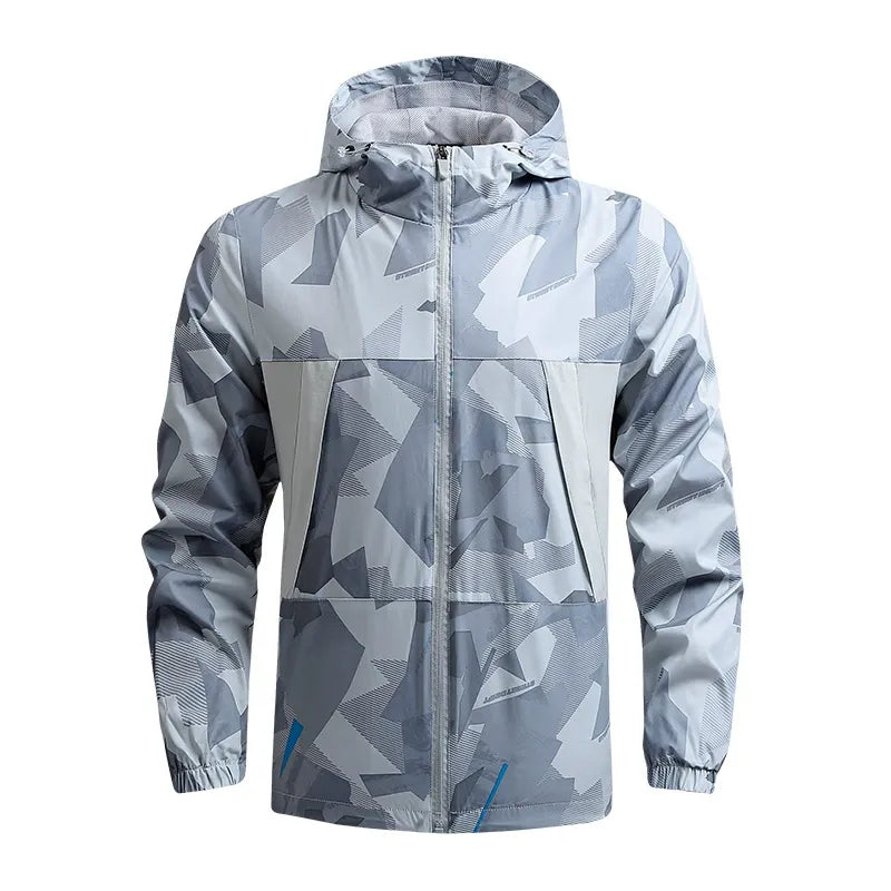 Cevori Regular Fit Hooded Activewear Jacket